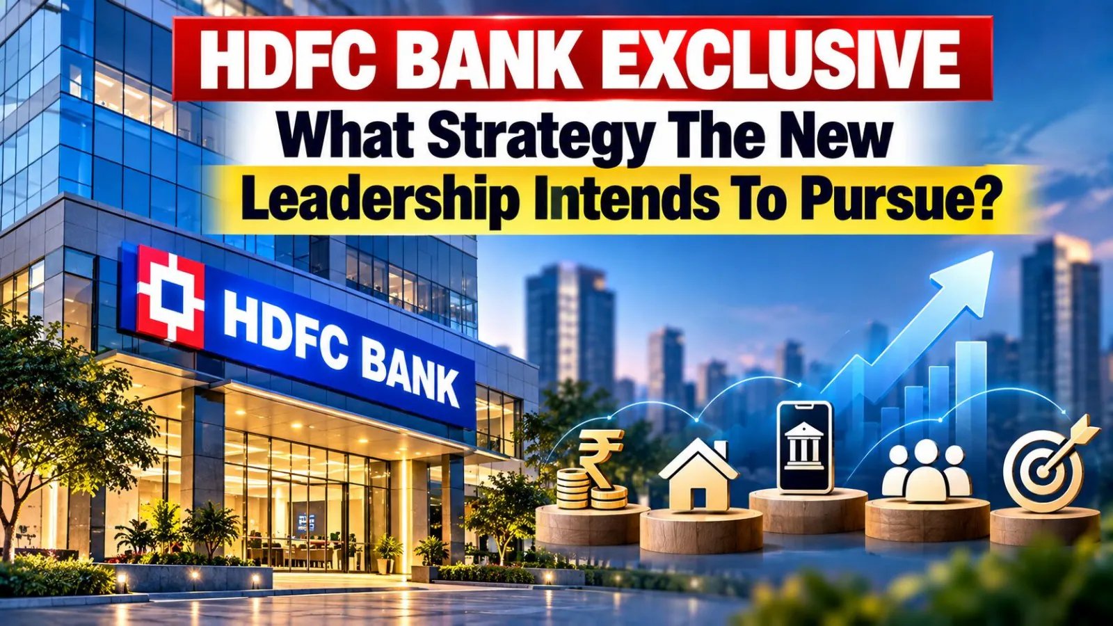 HDFC Bank Shares Drop 27% After New CEO Appointment