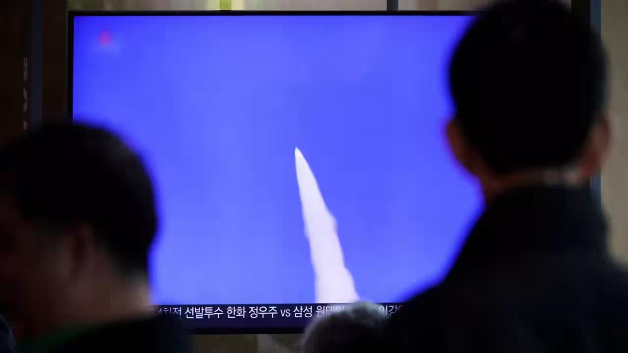 North Korea Fires Dozen Short‑Range Missiles Off East Coast Thursday
