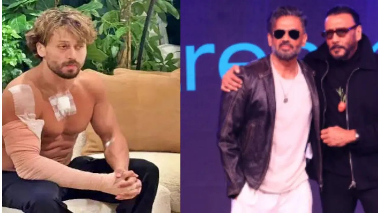 Suniel Shetty Stands With Tiger Shroff After 3 Rounds Fired in Juhu