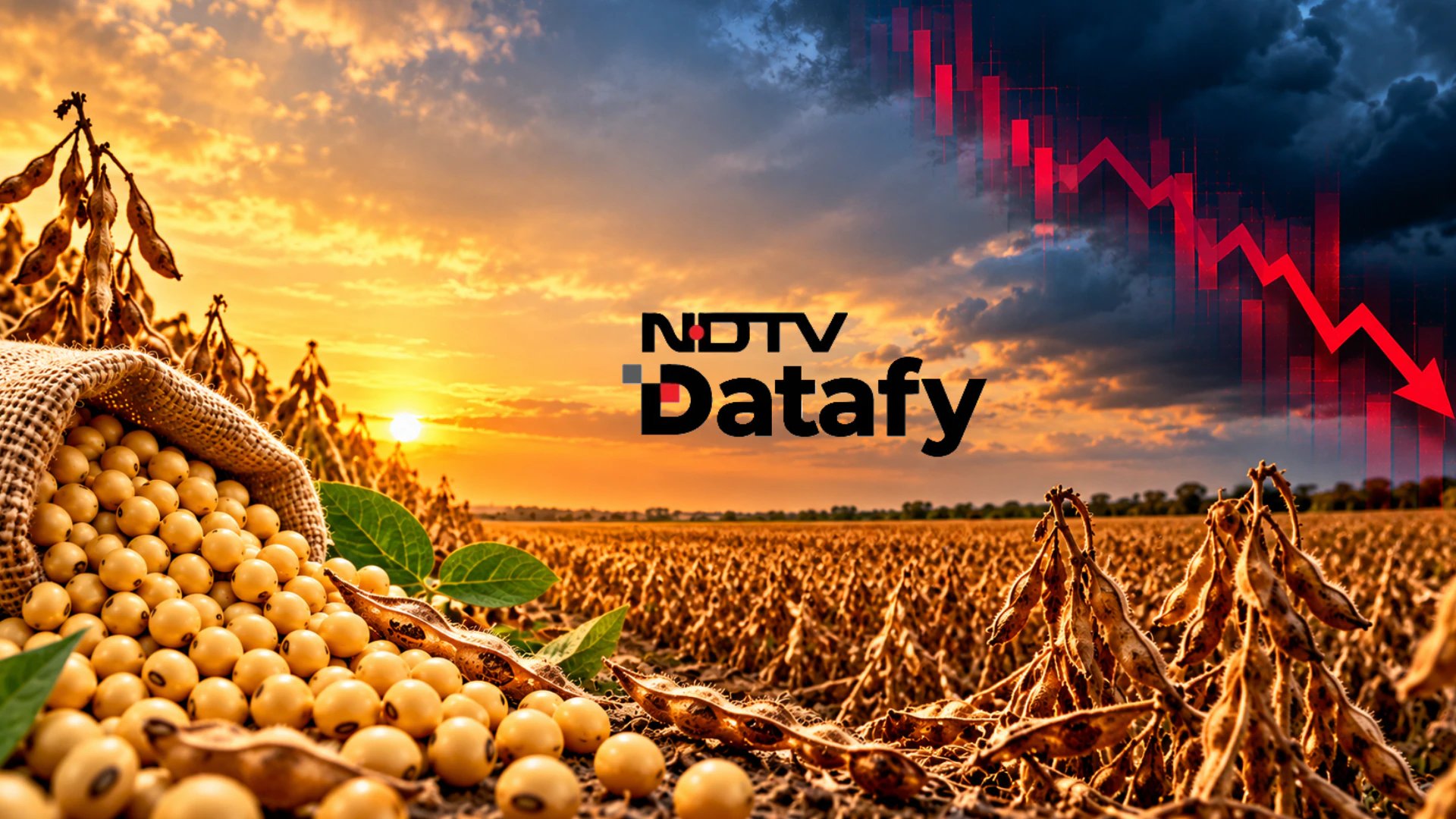 SOPA Projects 107.93 Lakh Tonnes Soybean Yield Drop in Kharif 2026 Amid Drought