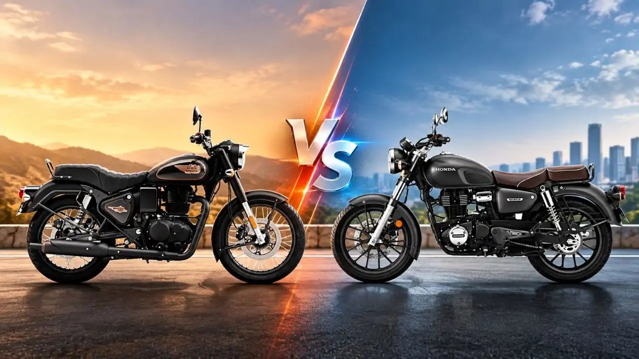 Royal Enfield Bullet 350 Launches at ₹1.66 Lakh, Outshines Honda CB350