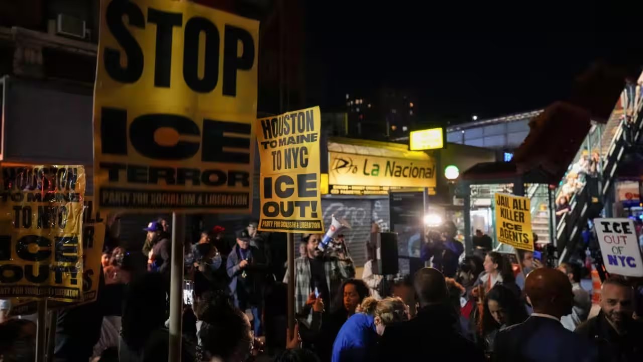 ICE Officer Shoots Man in Manhattan, Sparking Protests and Mamdani’s Confrontation with Trump