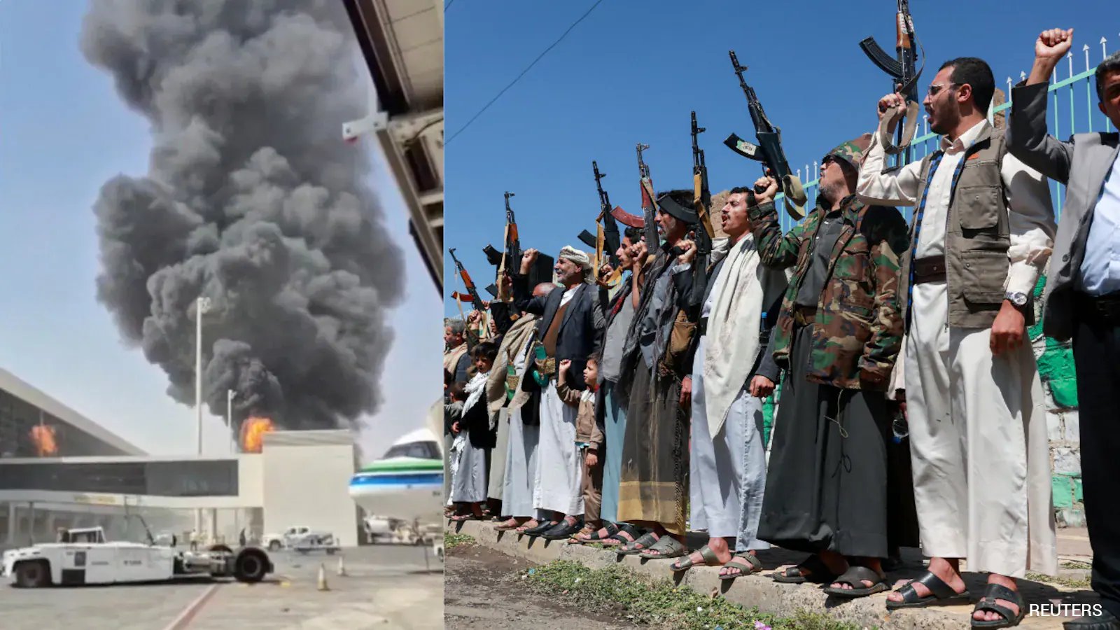 Houthi Missile Kills 12 At Riyadh Airport, Trump Evaluates US Strike Response