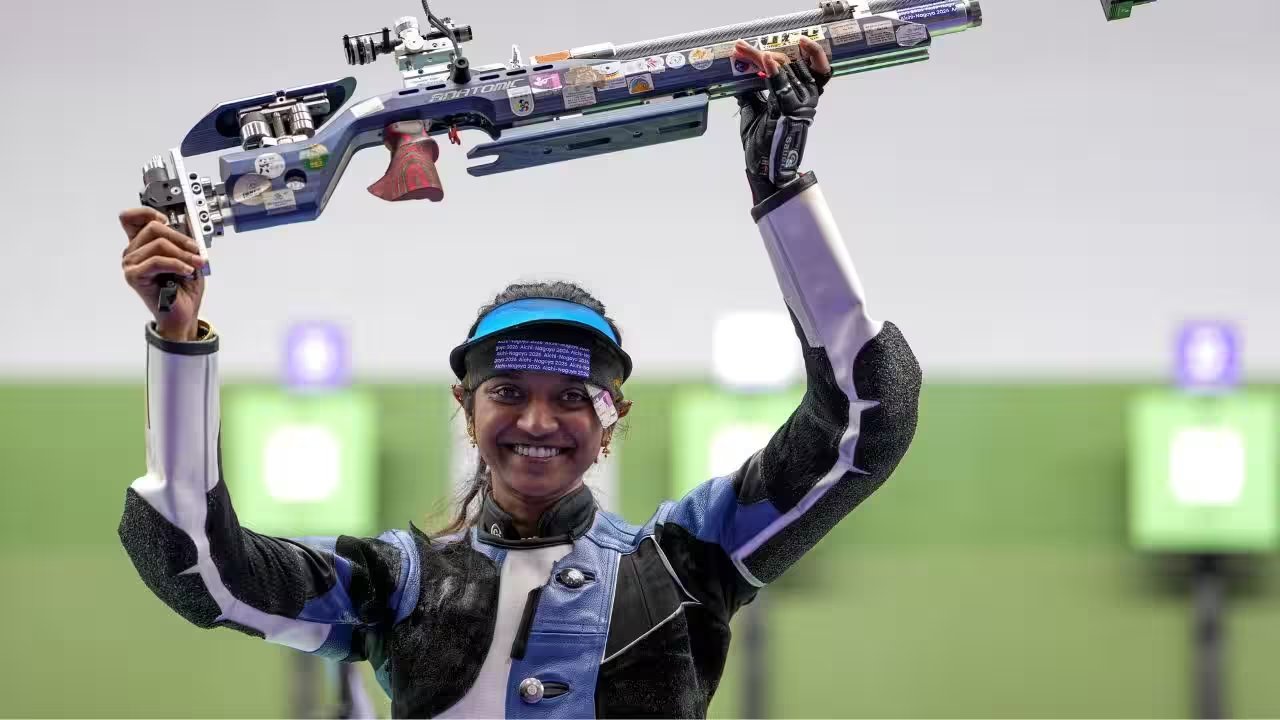 Elavenil Valarivan Clinches Silver as India Wins 10m Air Rifle Individual