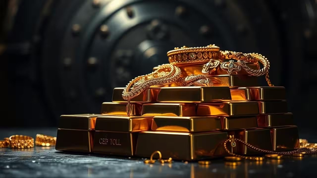 Gold Spot Price Falls 0.5% to $4,142 as Trump Delays Russia Sanctions