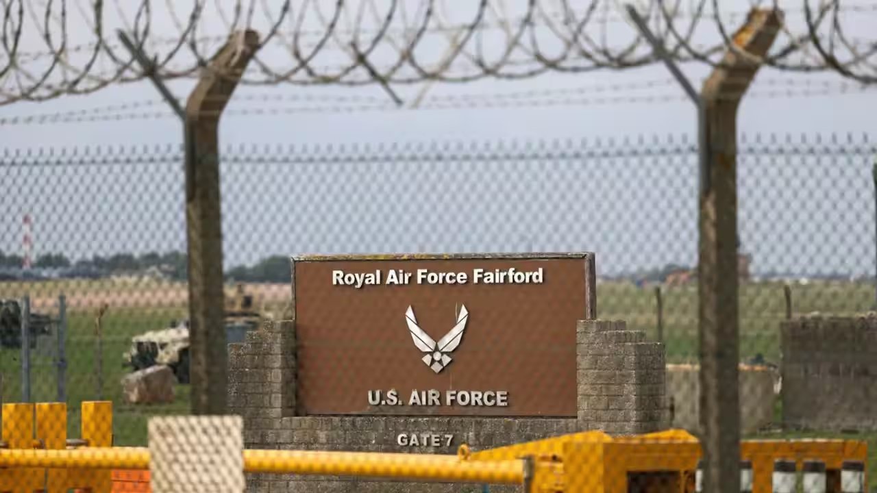 MI5 Chief Ken McCallum Warns Iran Is Targeting UK Military Bases, RAF Fairford