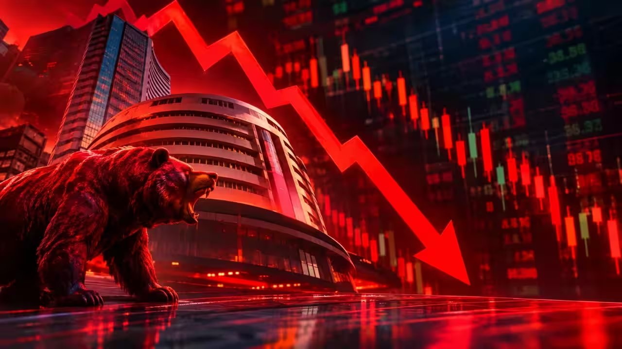 BSE Sensex Falls 1,142 Points, Exits 25‑Year Losing Streak