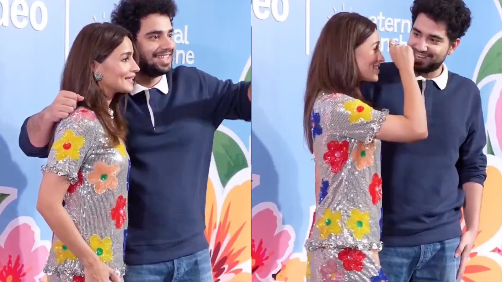 Alia Bhatt & Samay Raina Share Red Carpet Hug, Paparazzo Cranks Up 'Alpha Hit' Jibe