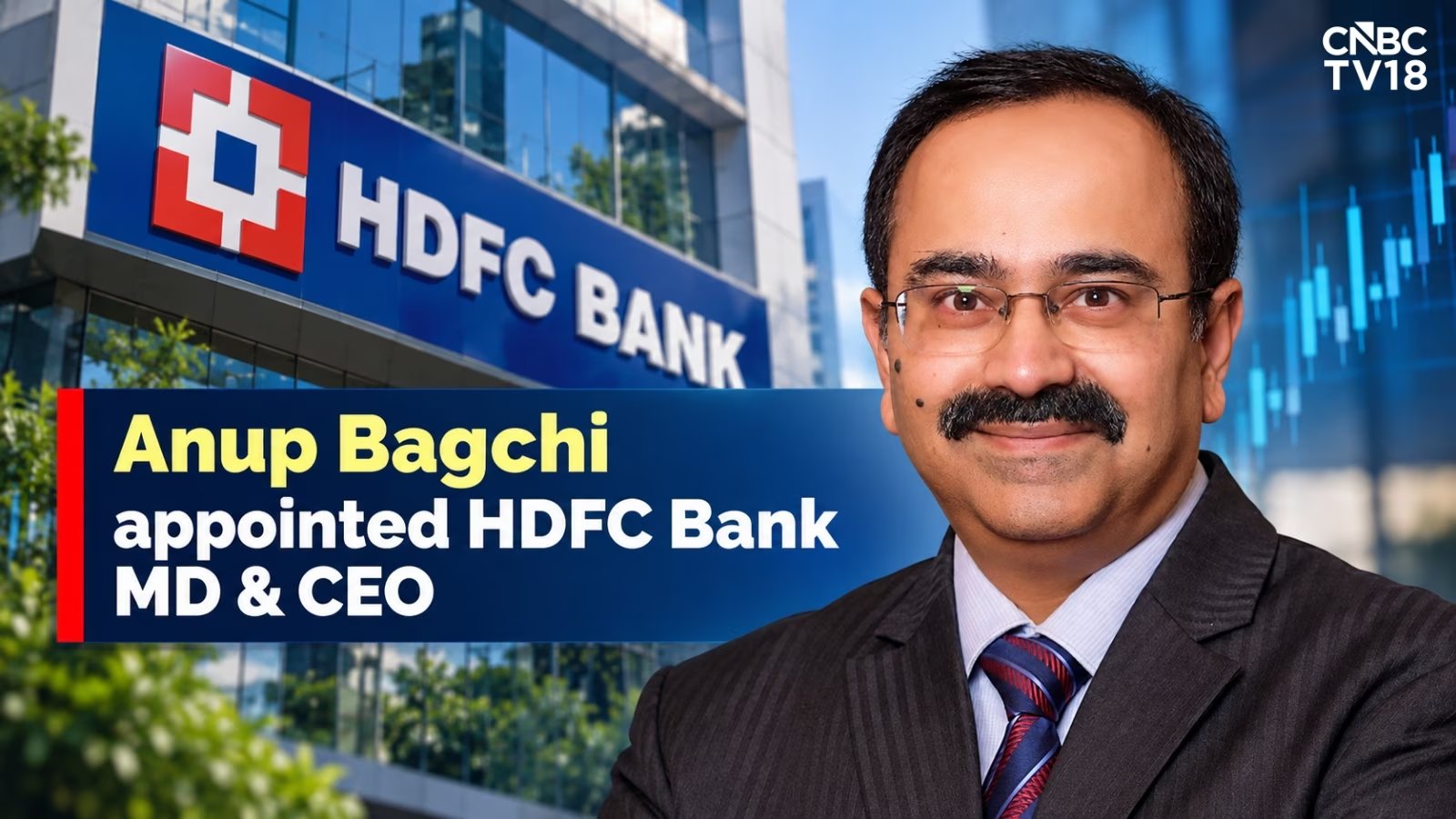 HDFC Bank ADR Gains 5.5% on Bagchi Appointment, Net Profit 5%