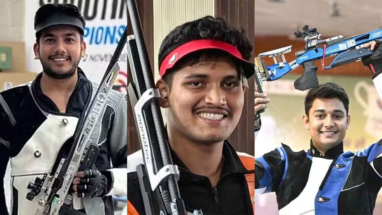 Niraj Kumar, Rudrankksh Patil, Aishwary Singh Tomar Grab Silver with 1762 Points