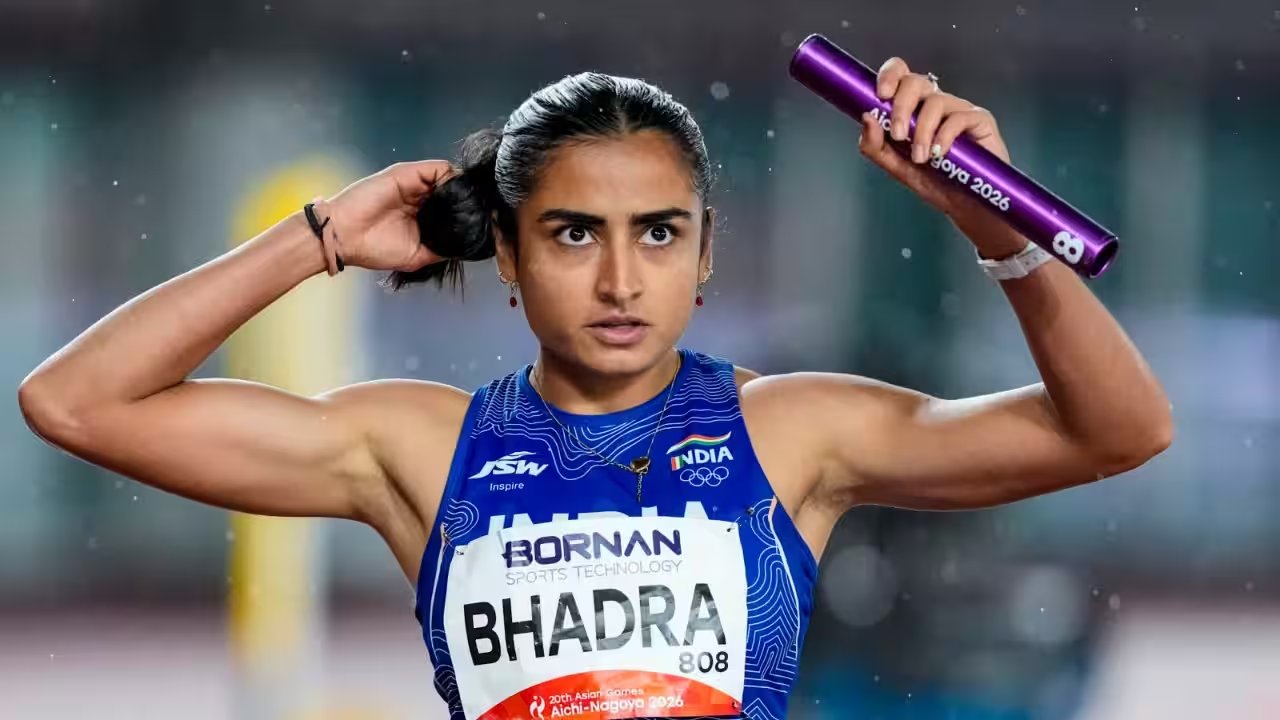 Bhadra Wins 2 Asiad Bronzes, 200m Bronze Decided by 0.01s