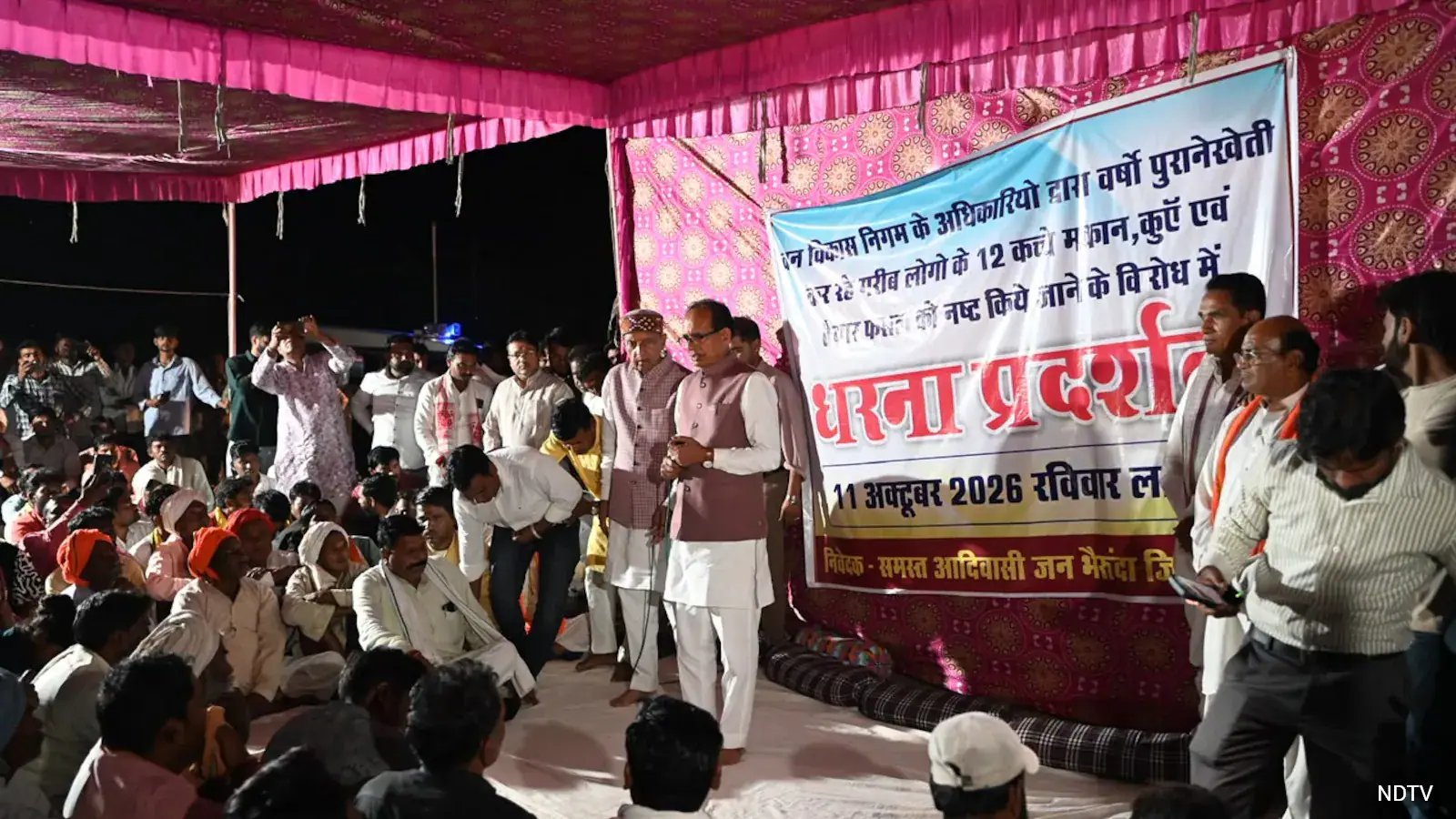 Shivraj Chouhan Condemns Demolition of 12 Tribal Homes in Madhya Pradesh Village