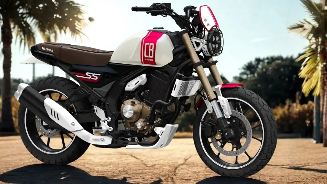 Honda CB250SS Scrambler Concept: 26 bhp, 22 Nm, China‑only