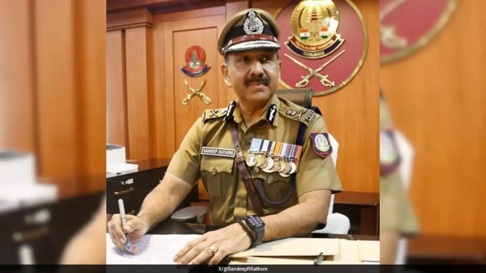 Tamil Nadu Transfers Sandeep Rai Rathore After 17-Undertrial Jailbreak