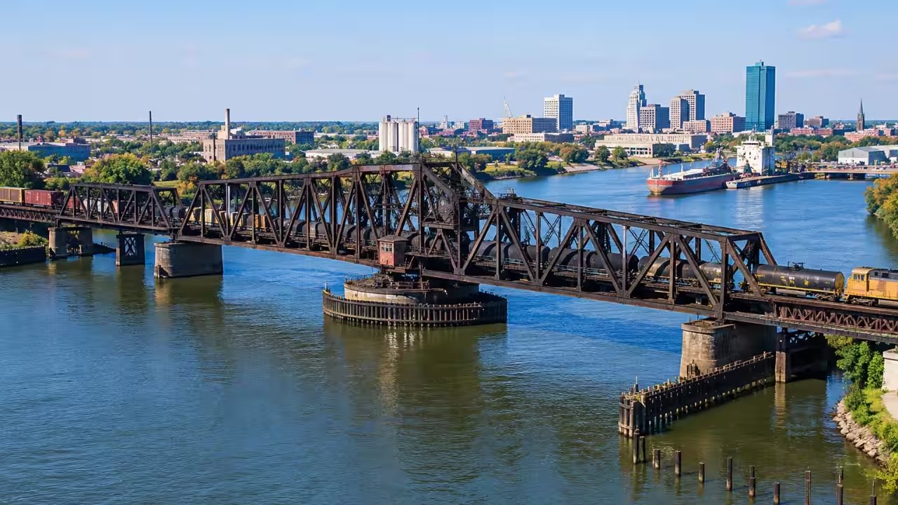 Wheeling & Lake Erie Secures $65 M for Toledo Swing Bridge Upgrade to 286,000‑Pound Railcars