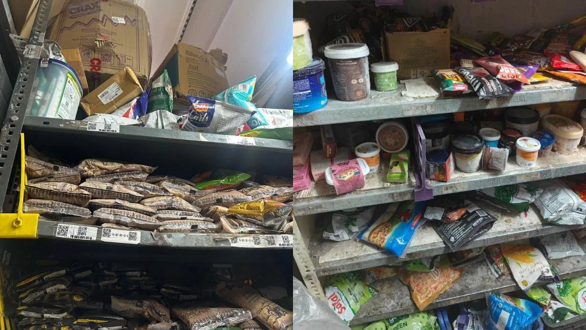 Delhi Food Inspectors Spot Lizard, Cockroaches in Swiggy, Zepto Warehouses