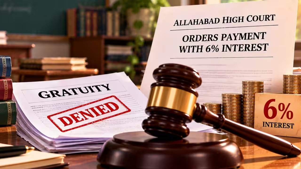 Allahabad HC Orders Teacher Payment of Outstanding Gratuity with 6% Interest