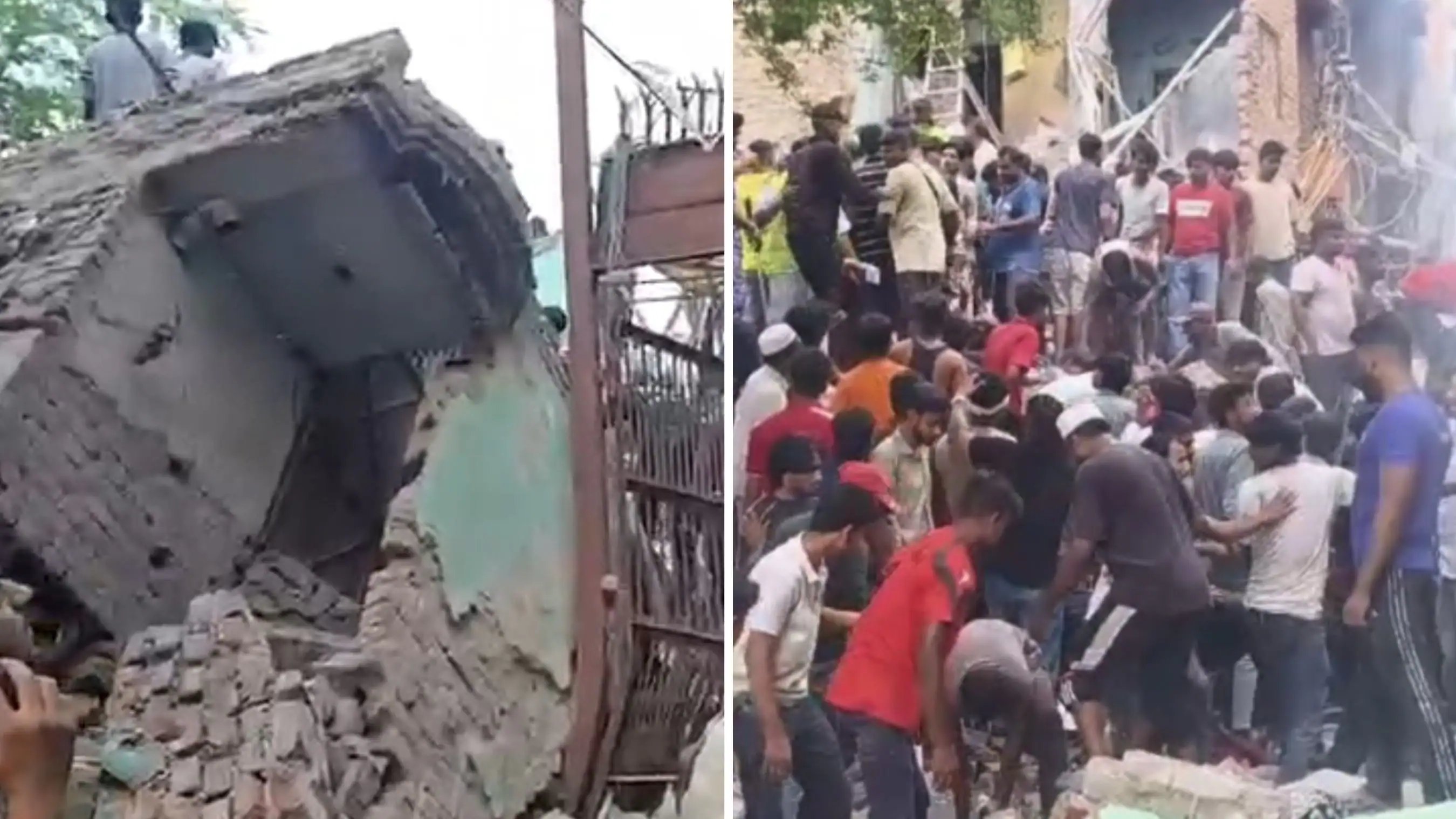 Delhi Police Report 5 Deaths After Seemapuri Building Collapse
