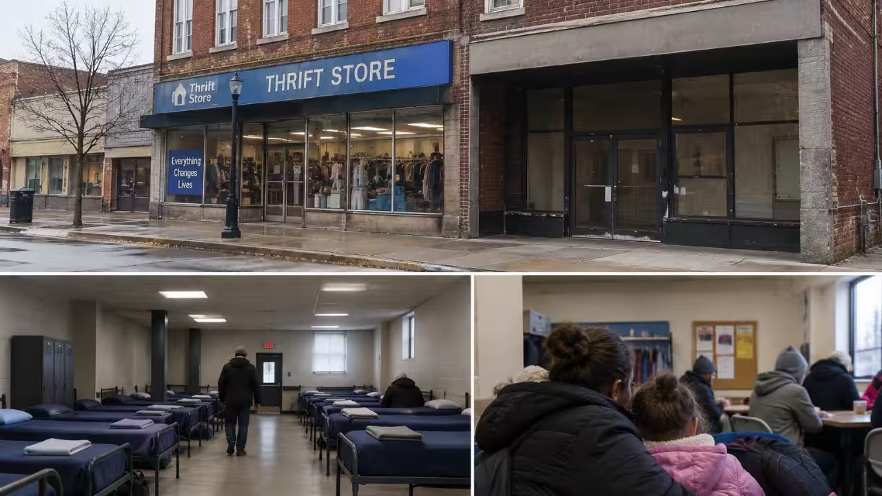 Dubuque Rescue Mission Converts Thrift Store into 46‑Bed Men’s Shelter on Oct. 3