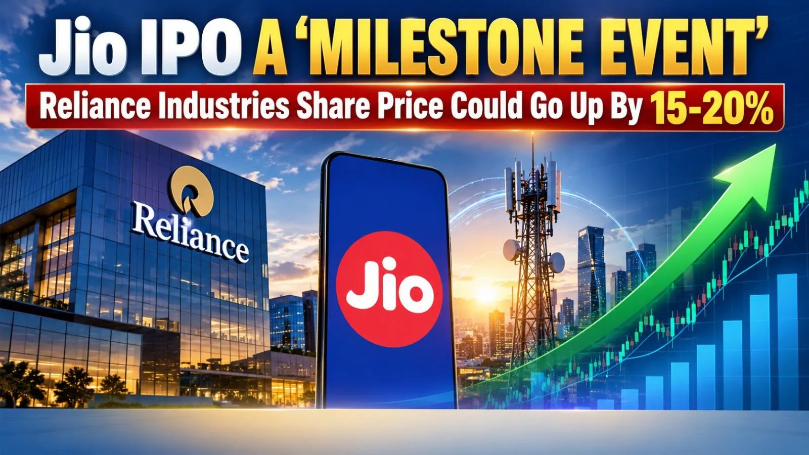 Reliance Industries Sees 18% Upswing on Jio Platforms IPO