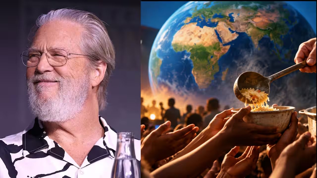Jeff Bridges Raises $176,000 for Global Hunger with Hollywood Legends