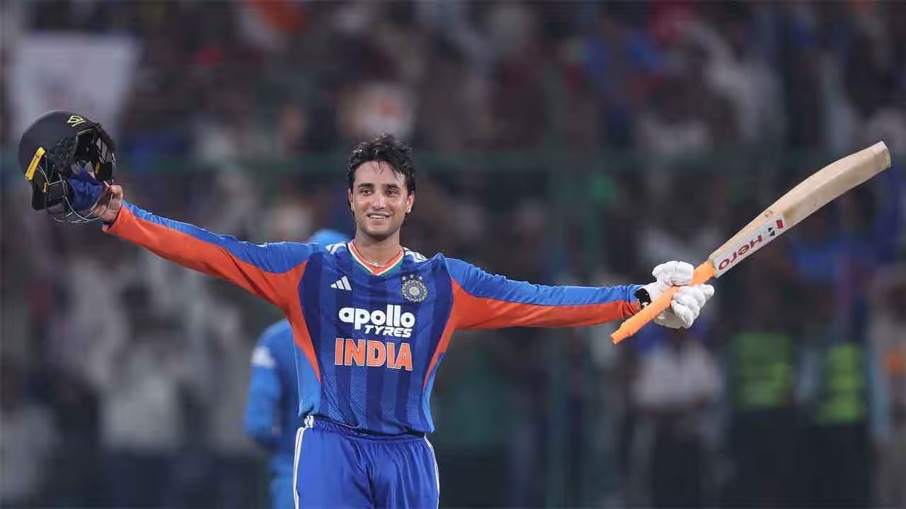 Abhishek Sharma Dazzles with 108 off 34 Balls to Seal 3‑0 T20I Sweep