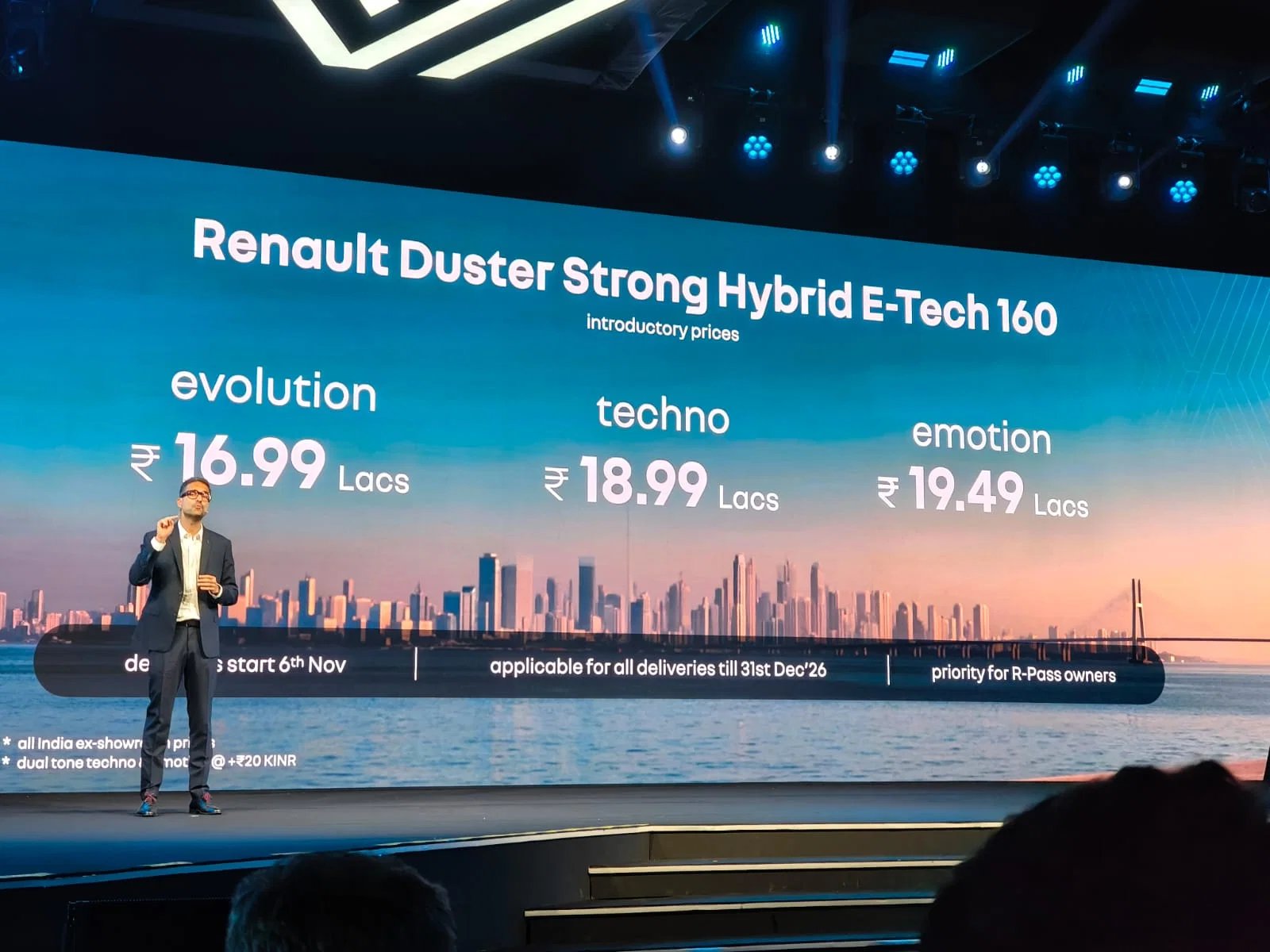 Renault Duster Strong Hybrid E-Tech 160 Launches at ₹16.99 Lakh