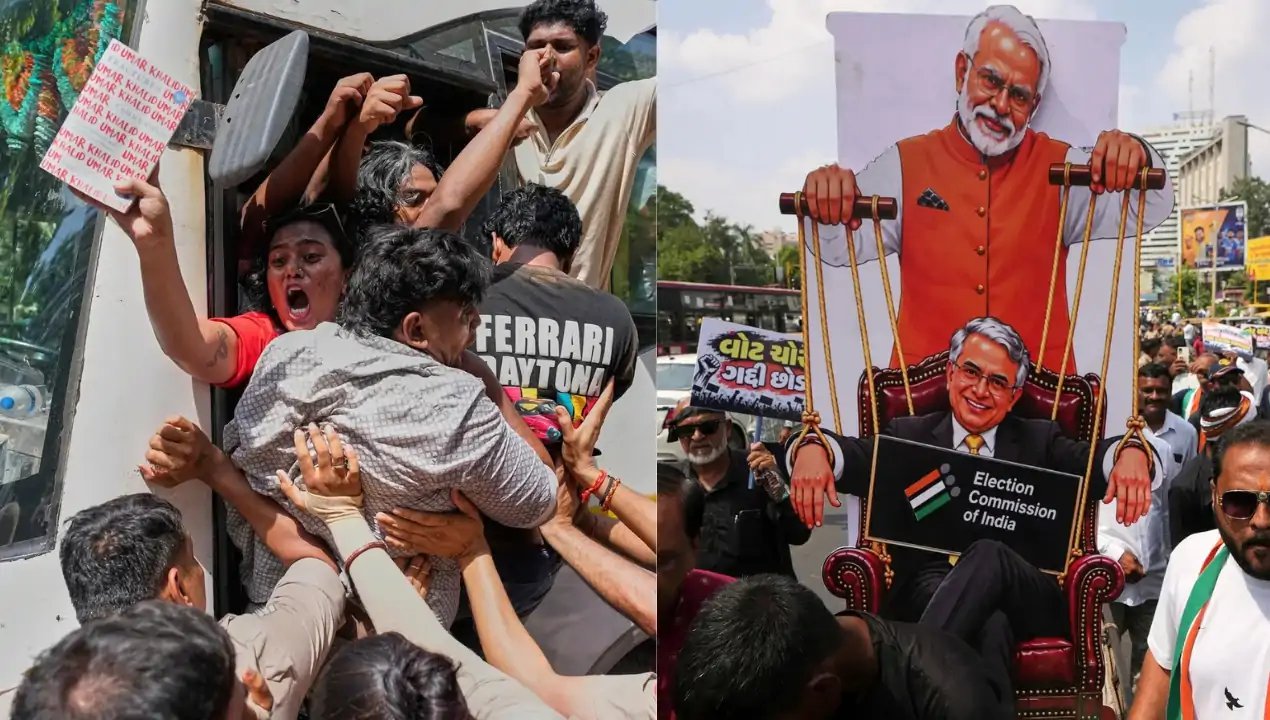 Delhi Police Detain 700 Protesters at Jantar Mantar on Gandhi Jayanti