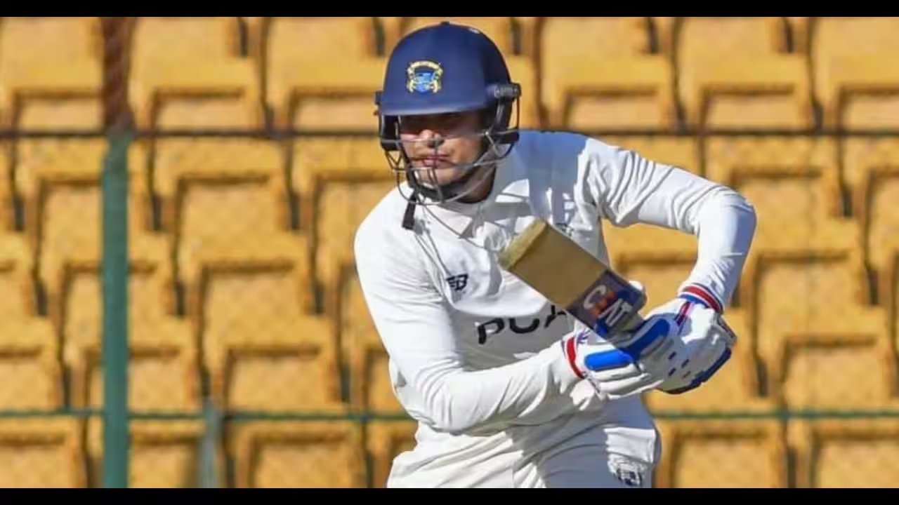 Gill Scores One Run as Punjab Collapse to Chhattisgarh 68/3