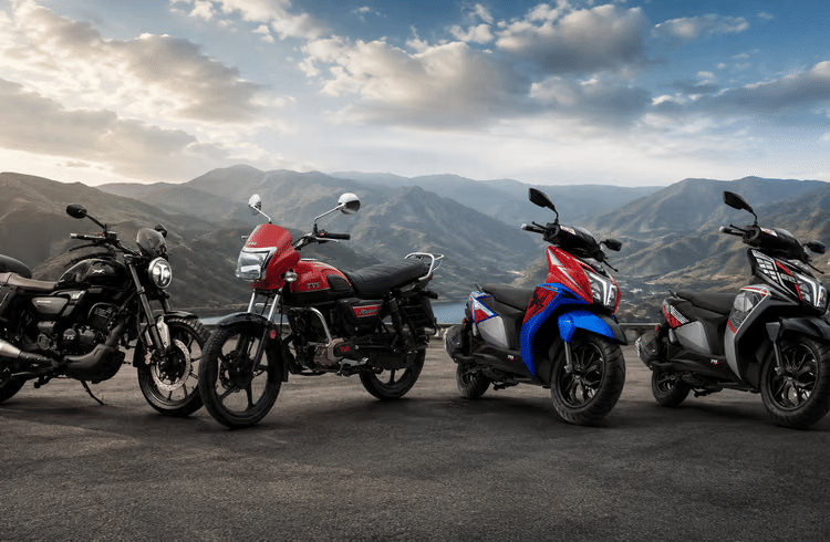 TVS Motor Q2 Sales Surge 27%, 186,000 EV Units Sold, Export Up 35%