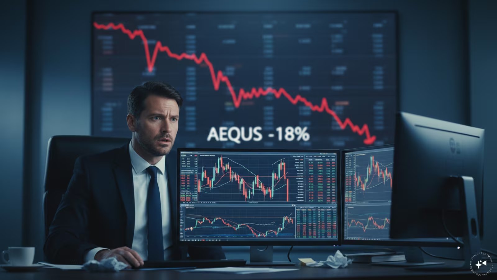 Aequs Shares Drop 18% as Q2 Loss Widened to ₹52.3 Cr