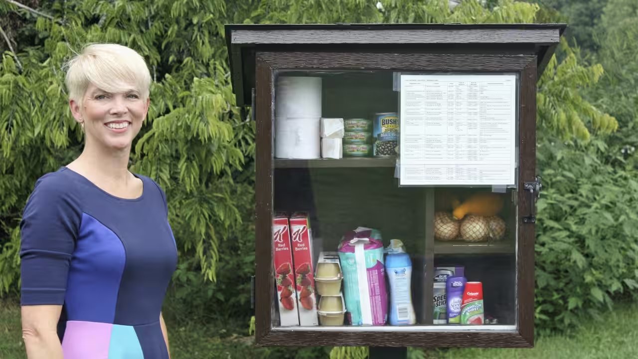 Fayetteville's Jessica McClard Launches Little Free Pantry, Spurs 2,301 Mini Pantries