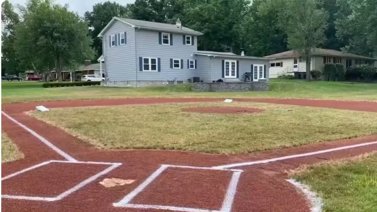 Brookfield Father Jason Kidd Spends $30,000 to Build Backyard Baseball Field