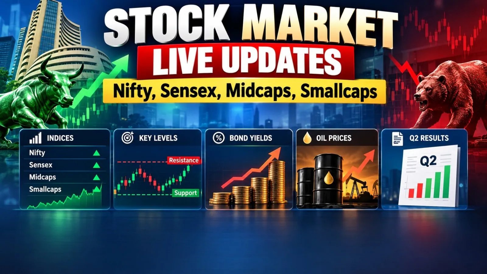 Sensex Falls to 22,181, Faces Ninth Weekly Decline