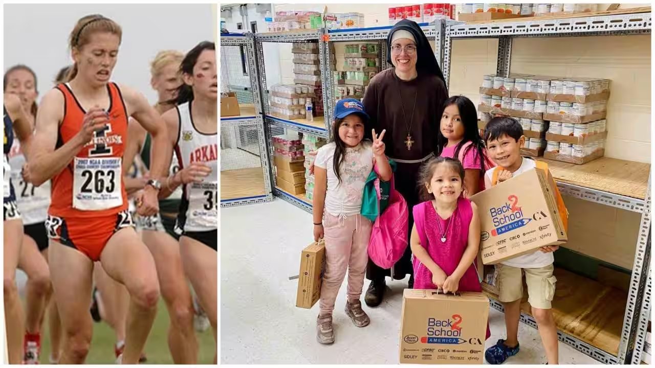 Sister Stephanie Baliga Runs Marathon, Raises $500,000 for Chicago Food Pantry