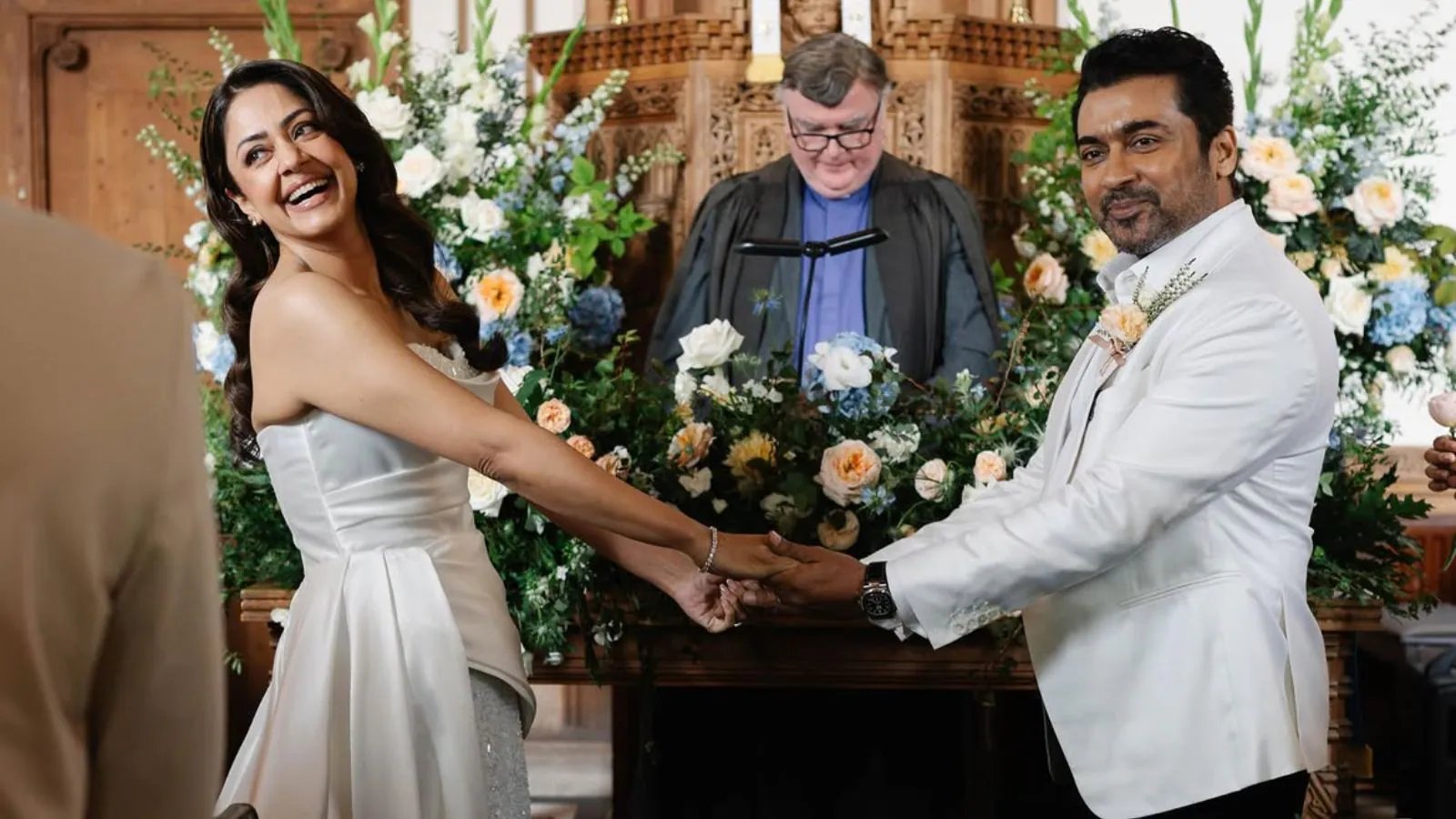 Jyotika & Suriya Renew Vows in Lavish Christian Wedding, 20 Years Strong