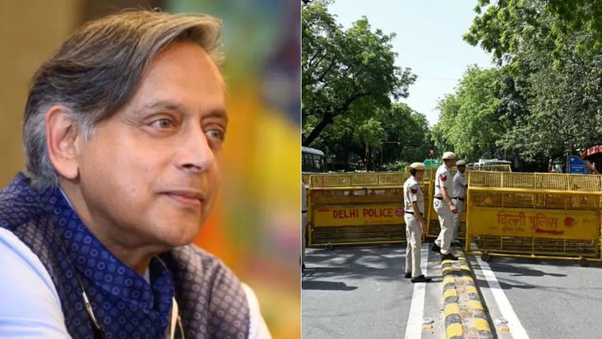 Shashi Tharoor Blames Delhi Curbs After CJP Protest, 10 Oct
