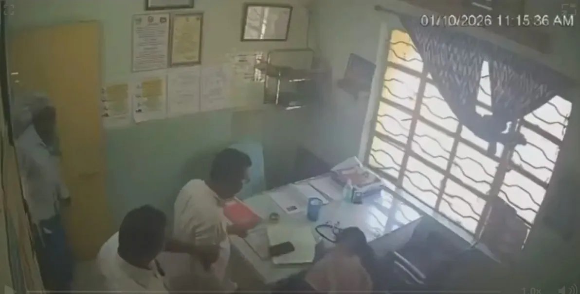 Dudyala Venkata Thirupathi Slaps Doctor, Assaults Staff at Telangana PHC