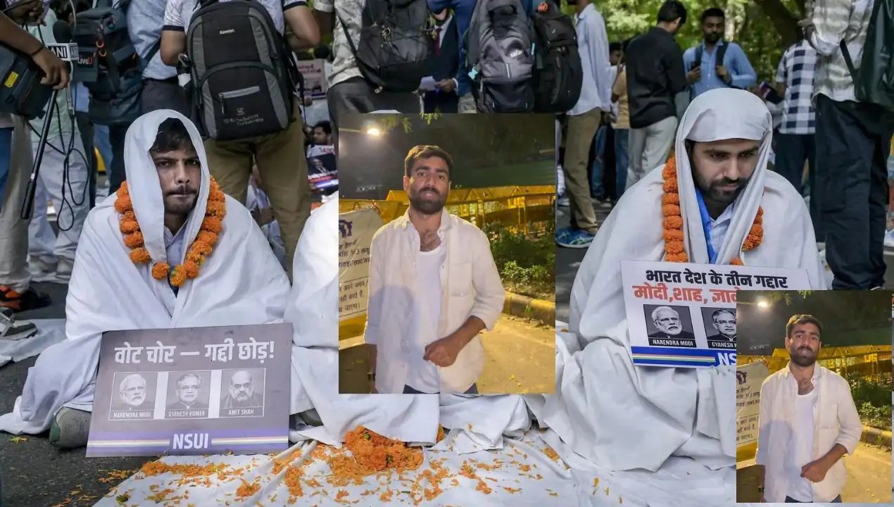 Delhi Police File 4 FIRs, Arrest 18 Over NSUI Protest in Parliament Street