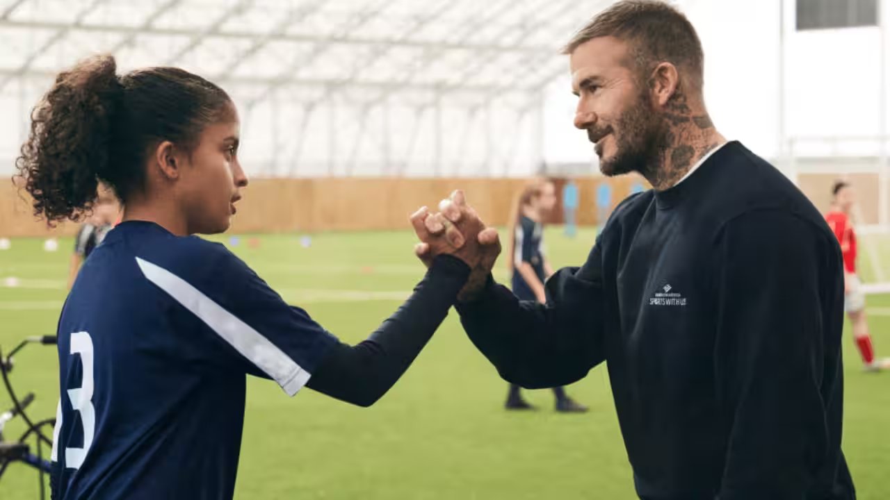 Beckham Kicks Off Soccer at Schools, Engages 500 Students