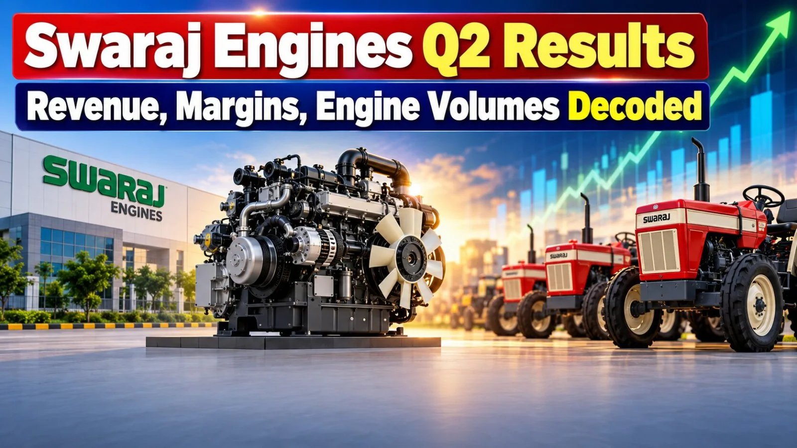 Swaraj Engines Q2 Revenue Soars 26% to ₹635.2 Cr, Stock Rises 8%