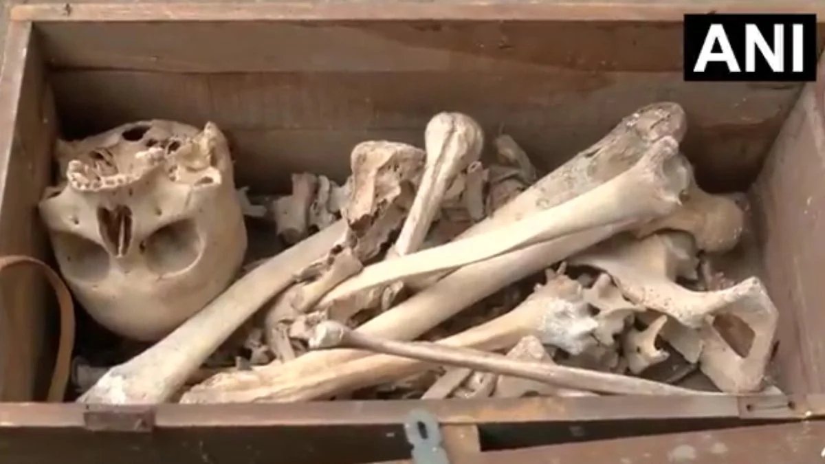 Delhi Police Find Artificial Skeleton in Box Near Kali Mata Mandir, 2026 Scrap Drive